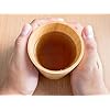 Herbal Vijaysar Wooden Tumbler | Ayurvedic Indian Kino Tree Cup | Supports Joint Comfort & Blood Circulation | Natural Wood Glass