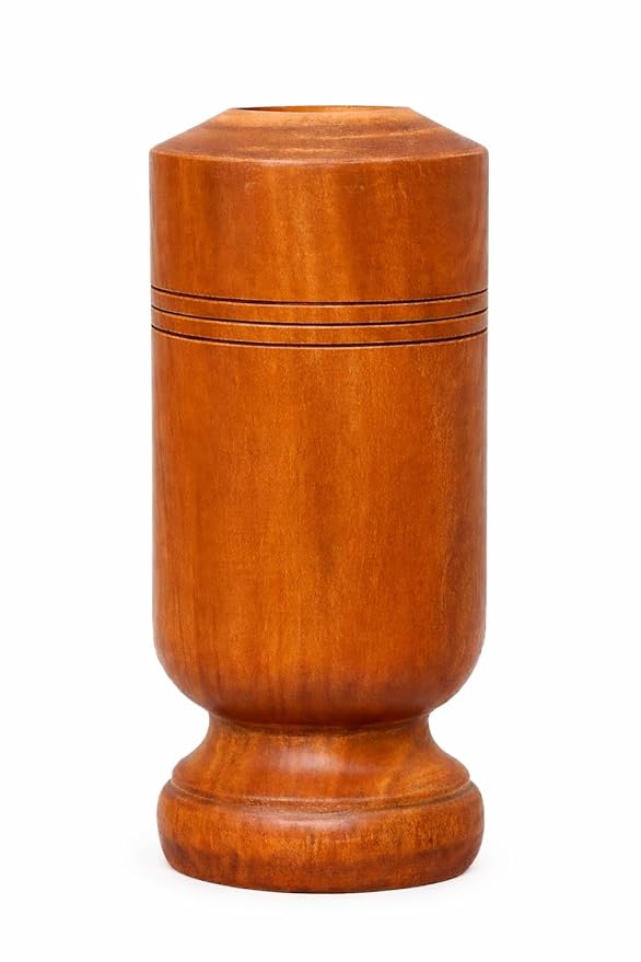 Herbal Vijaysar Wooden Tumbler | Ayurvedic Indian Kino Tree Cup | Supports Joint Comfort & Blood Circulation | Natural Wood Glass