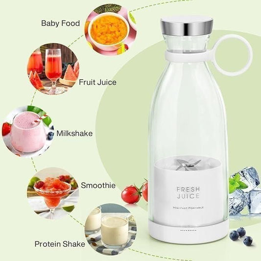 USB Rechargeable Portable Mini Juicer Blender